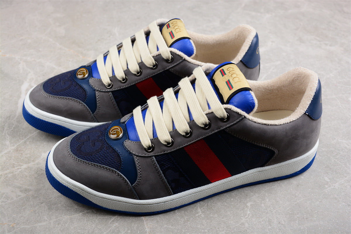 Gucci GG Screener 'Grey Navy' - Best Reps Website 2025