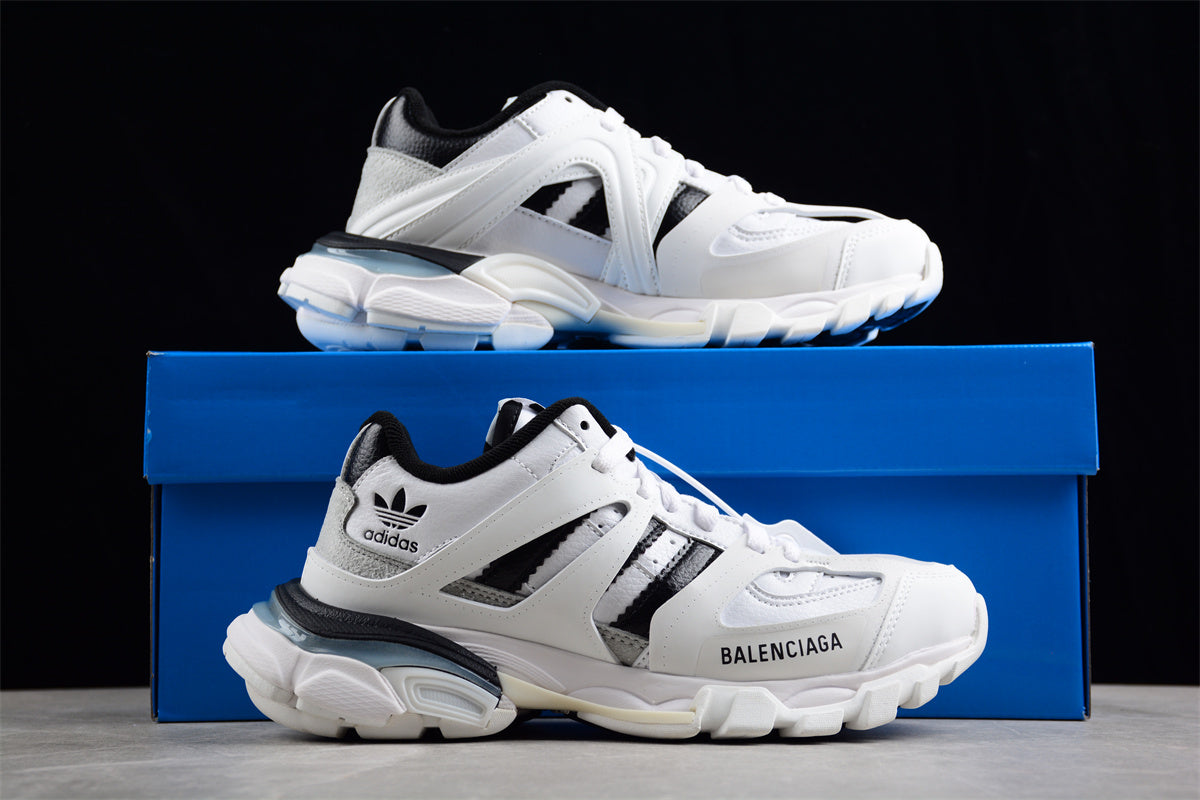 Balenciaga x Adidas Track Forum Sneakers – White - Best Reps Website 2025