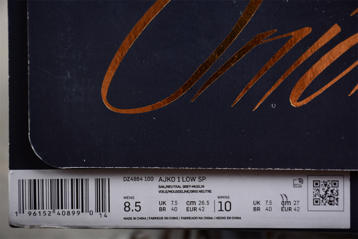 Air Jordan 1 KO Low x UNION "Sail" - Best Reps Website 2025