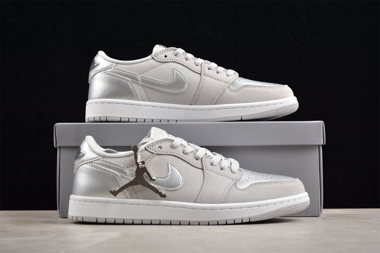Nike Air Jordan 1 Low OG 'Metallic Silver' - Best Reps Website 2025