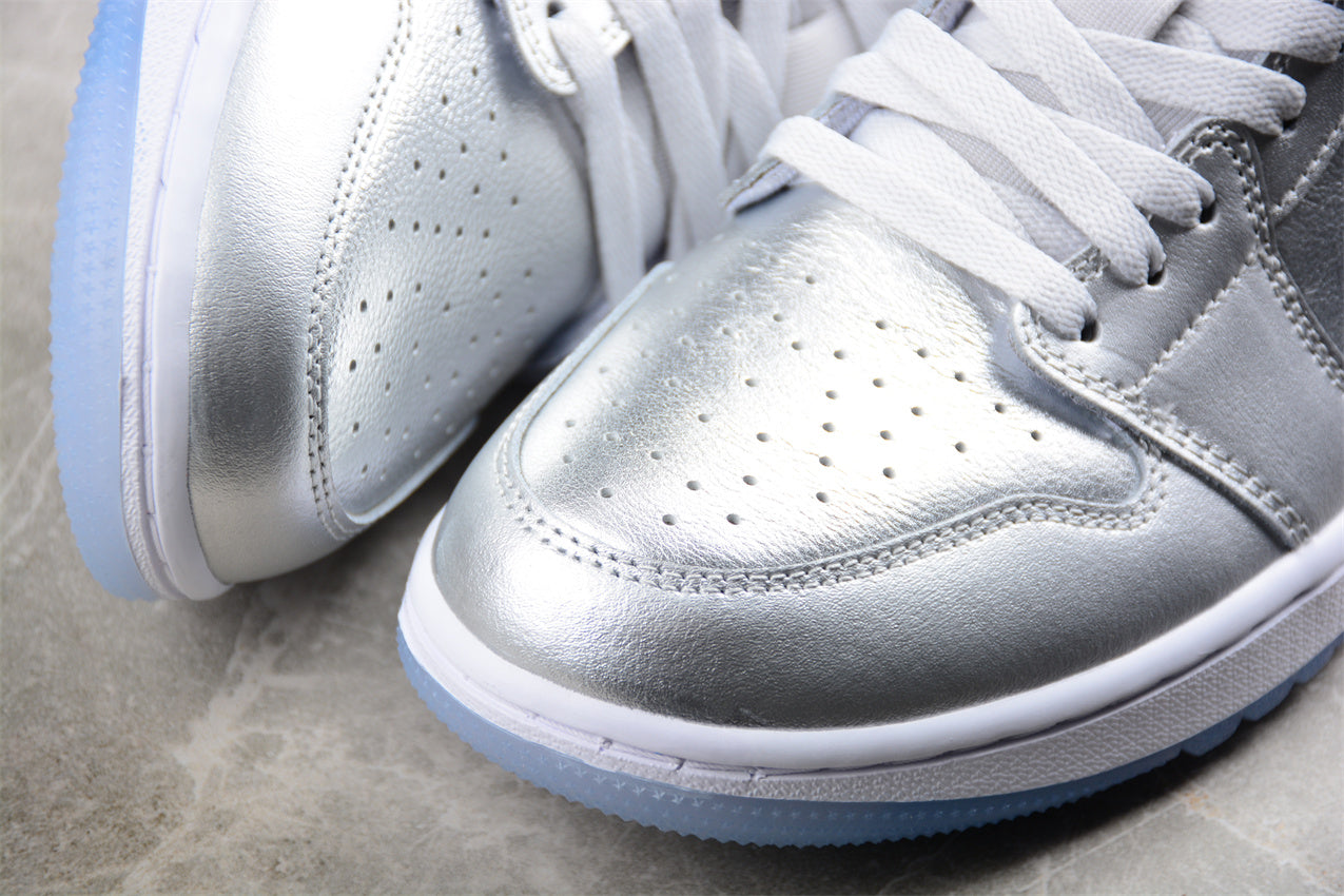 Nike Air Jordan 1 Low G NRG Golf 'Gift Giving Silver' - Best Reps Website 2025