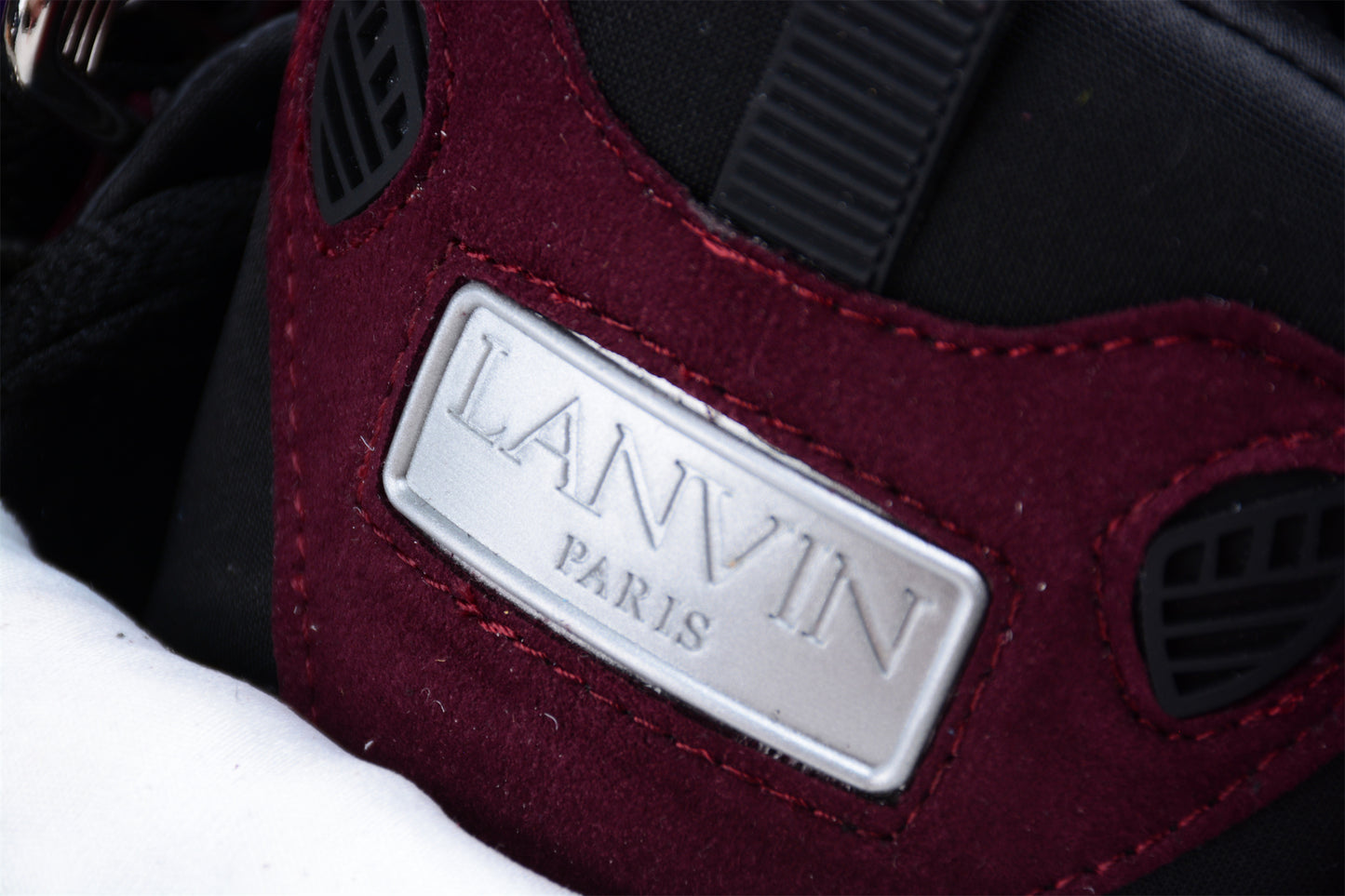 Lanvin x Batman Women's CURB Sneakers 'Raisin/Black'