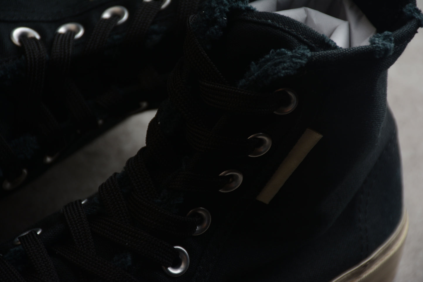 Balenciaga Paris High Top Canvas Sneakers – Black - Best Reps Website 2025