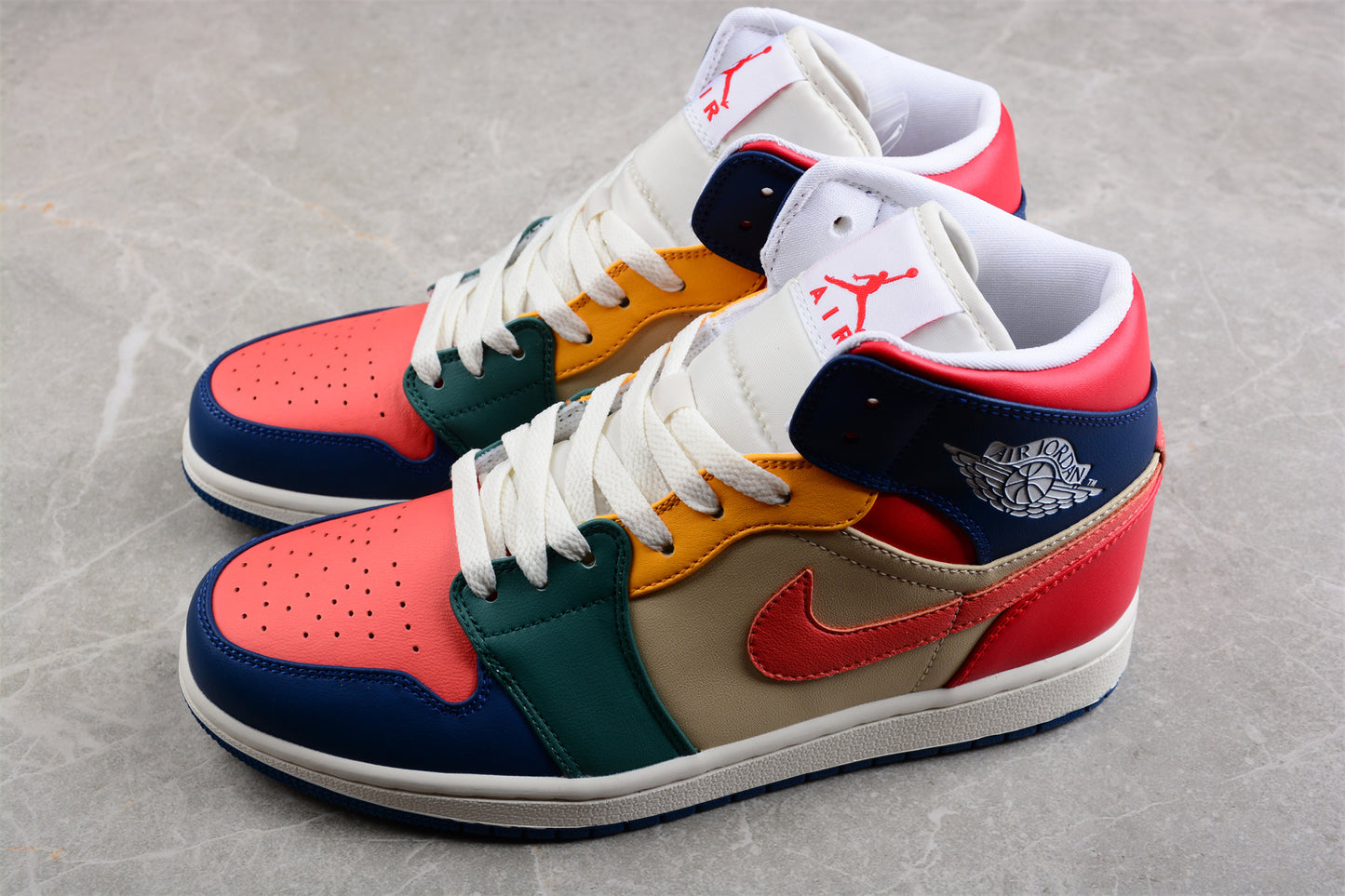 NIKE AIR JORDAN 1 MID SE "MULTI-COLOR" - Best Reps Website 2025