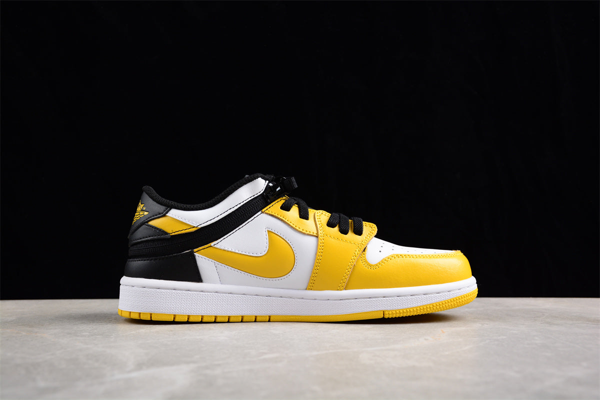 Nike Air Jordan 1 Low FlyEase 'Taxi' White Black - Best Reps Website 2025