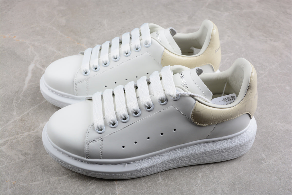 Alexander McQueen Oversized Sneaker in White/Beige - Best Reps Website 2025