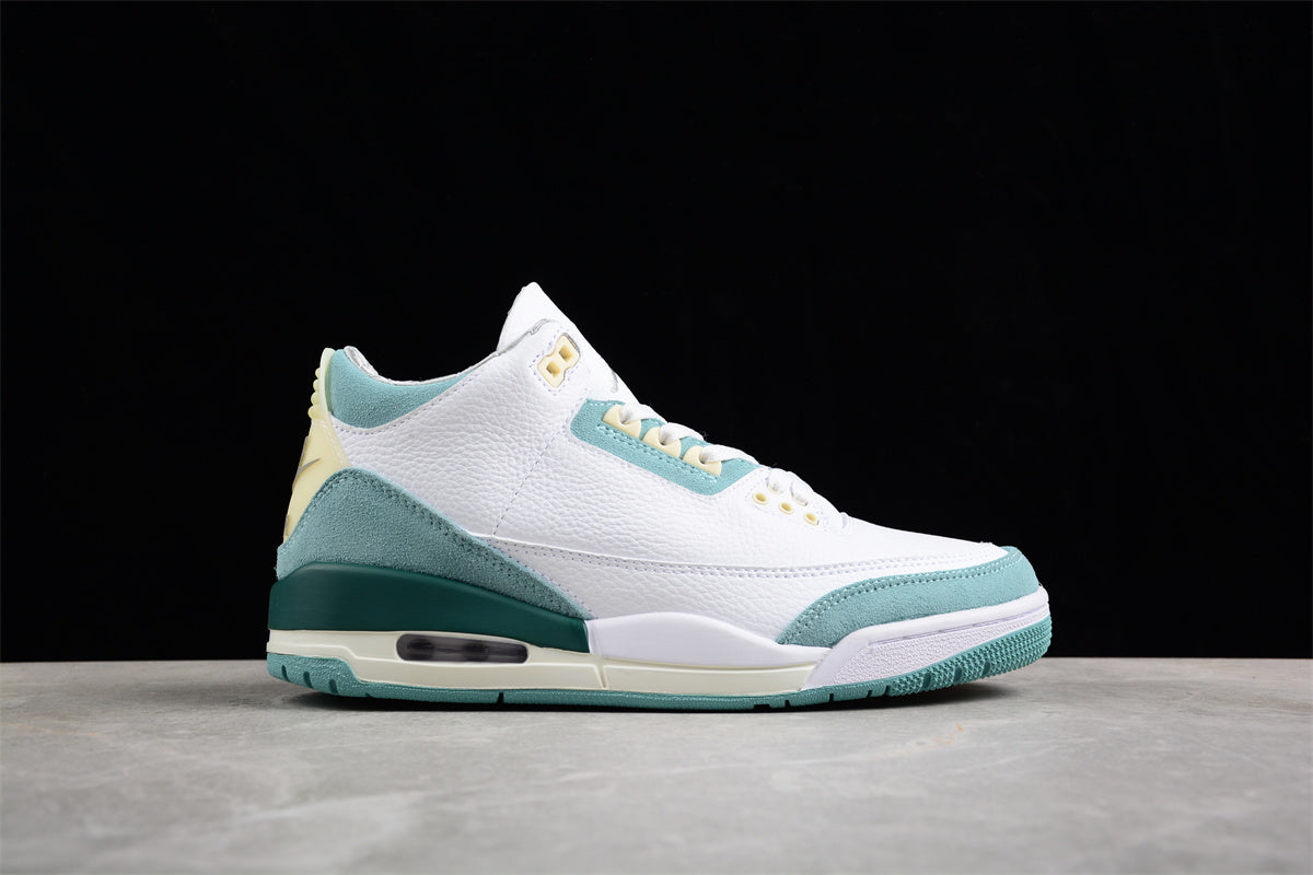 Air Jordan 3 Retro White/Grayish Green - Best Reps Website 2025