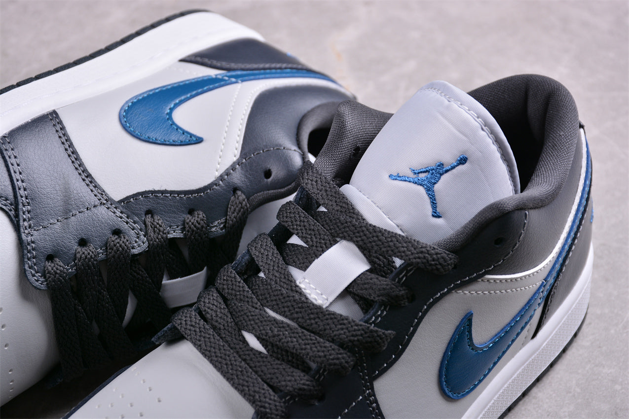 Air Jordan 1 Low 'Anthracite Industrial Blue' - Best Reps Website 2025