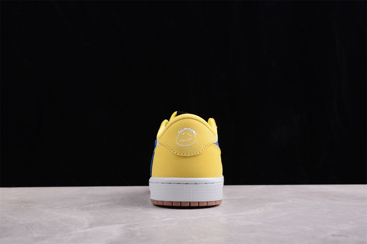 Nike Travis Scott x Air Jordan 1 Low "Canary Yellow" - Best Reps Website 2025