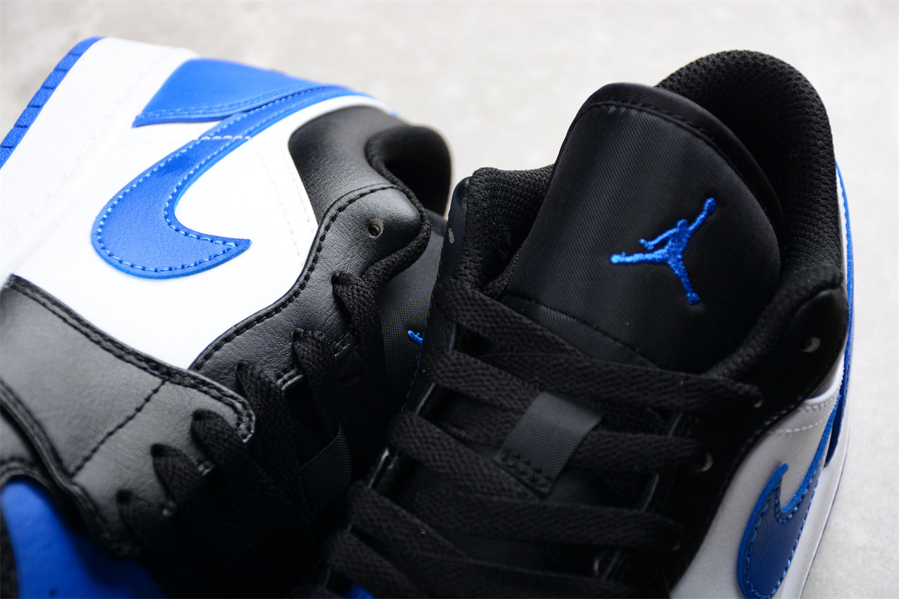 Nike Air Jordan 1 Low "White Royal Toe" Blue Black - Best Reps Website 2025