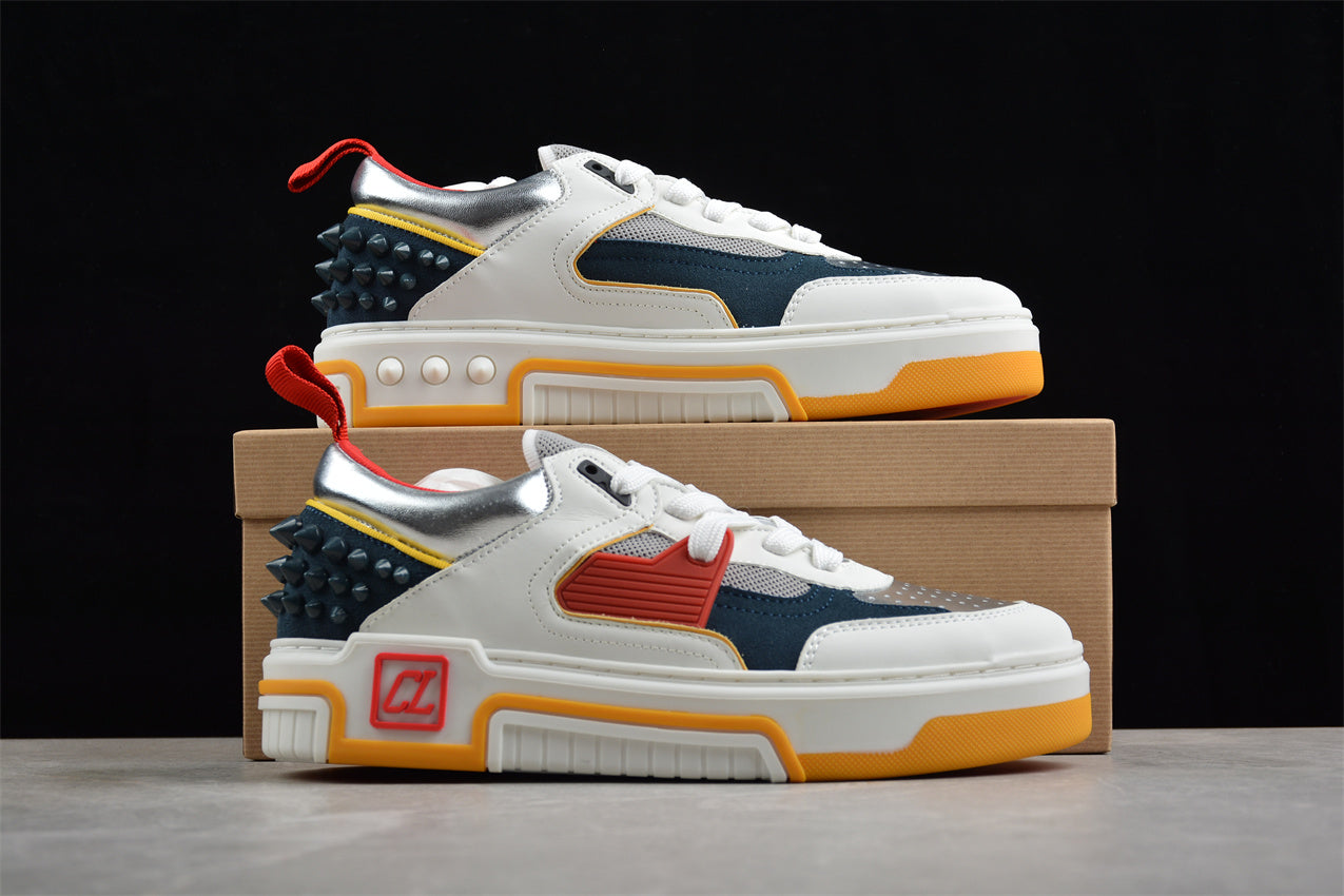 Christian Louboutin Astroloubi Leather Flat "Titan Supernova" - Best Reps Website 2025