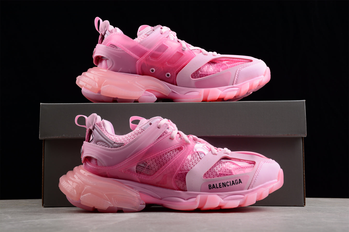 Balenciaga Track Clear Sole – Pink (Women’s) - Best Reps Website 2025
