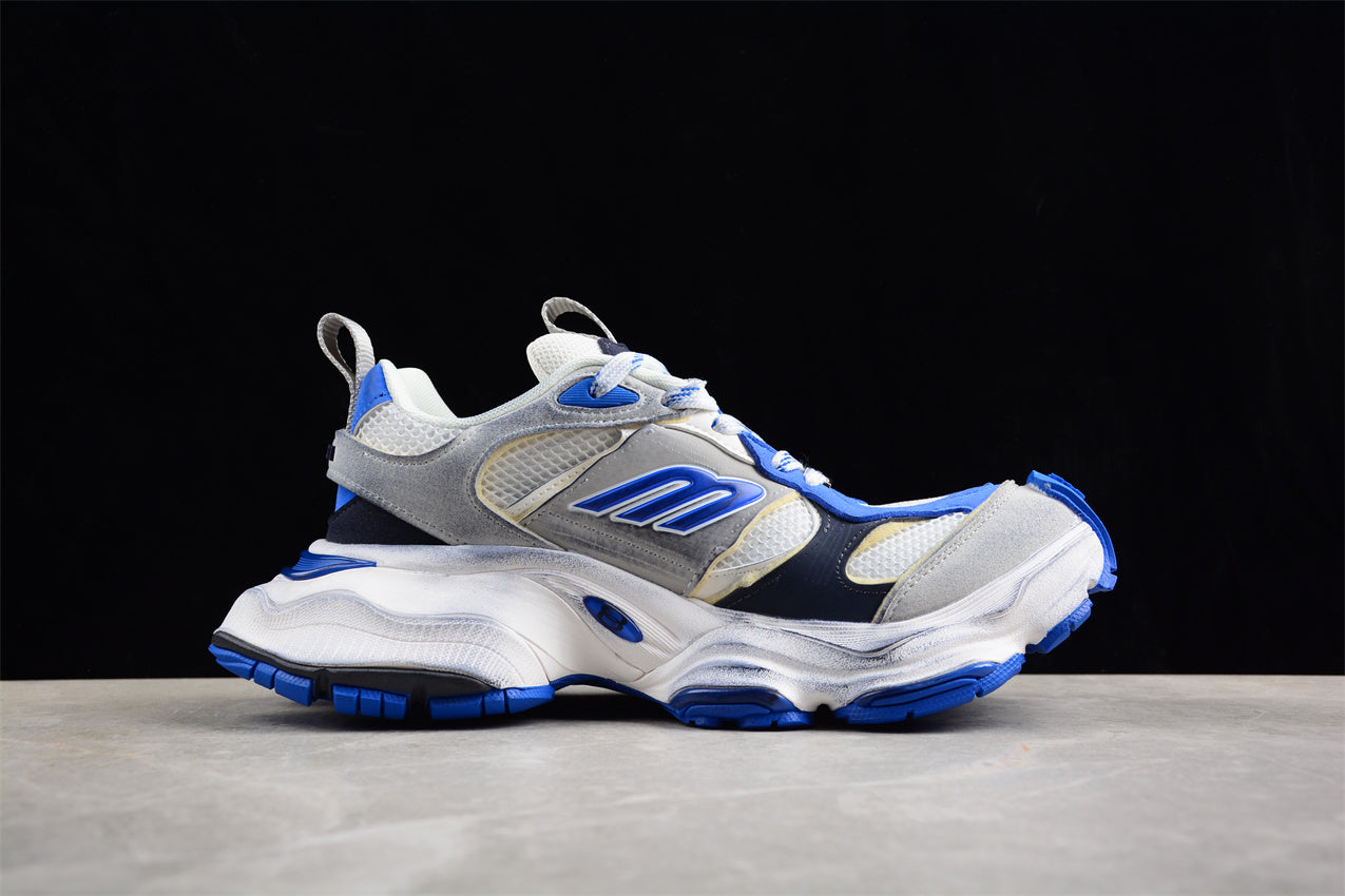 Balenciaga Cargo Sneakers in Grey/White/Blue - Best Reps Website 2025