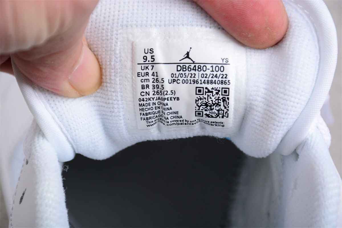 Air Jordan 1 Low Quilted "Triple White" DB6480-100 - Best Reps Website 2025