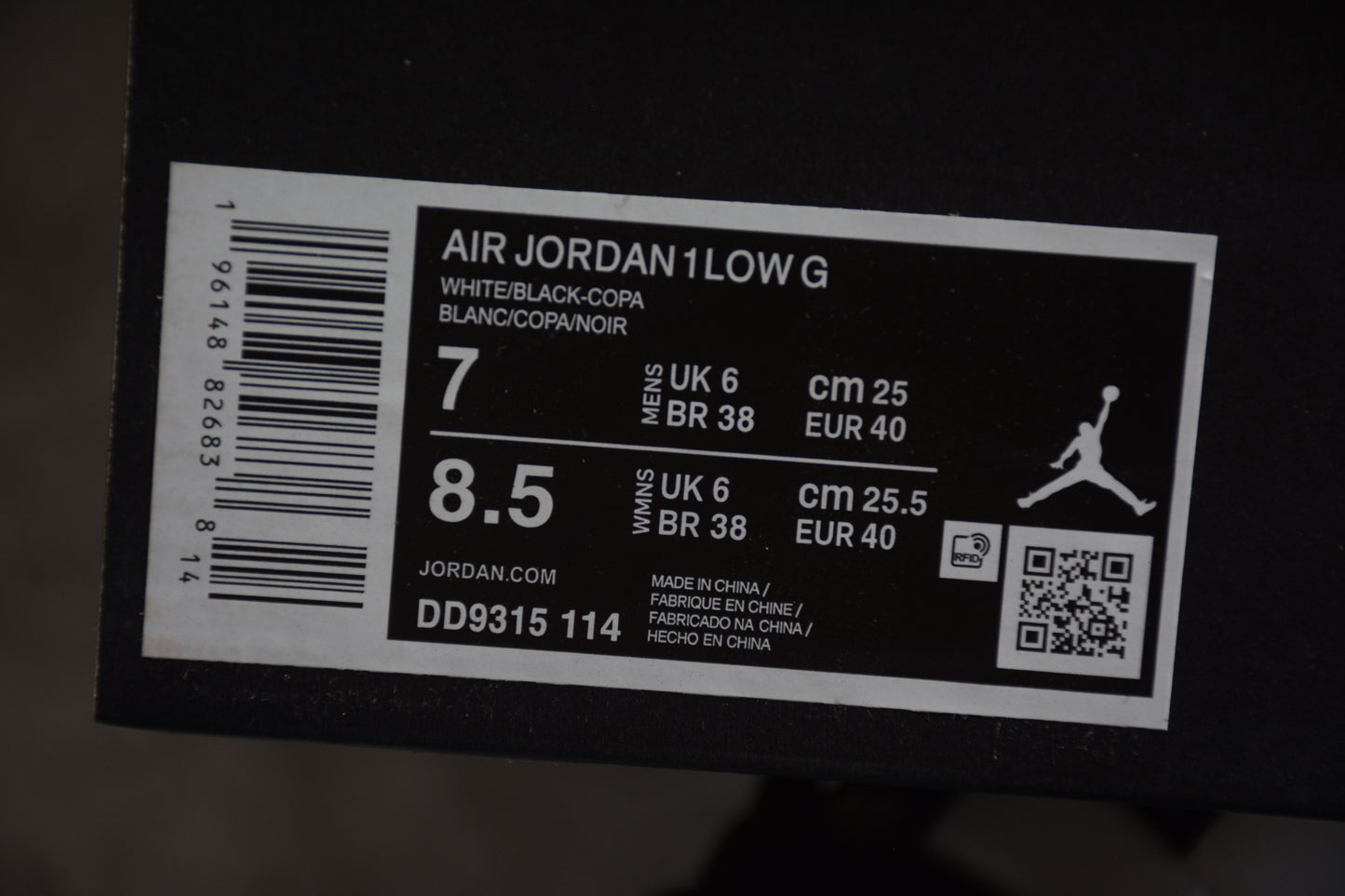 Air Jordan 1 Low Golf “Copa” DD9315-114 - Best Reps Website 2025