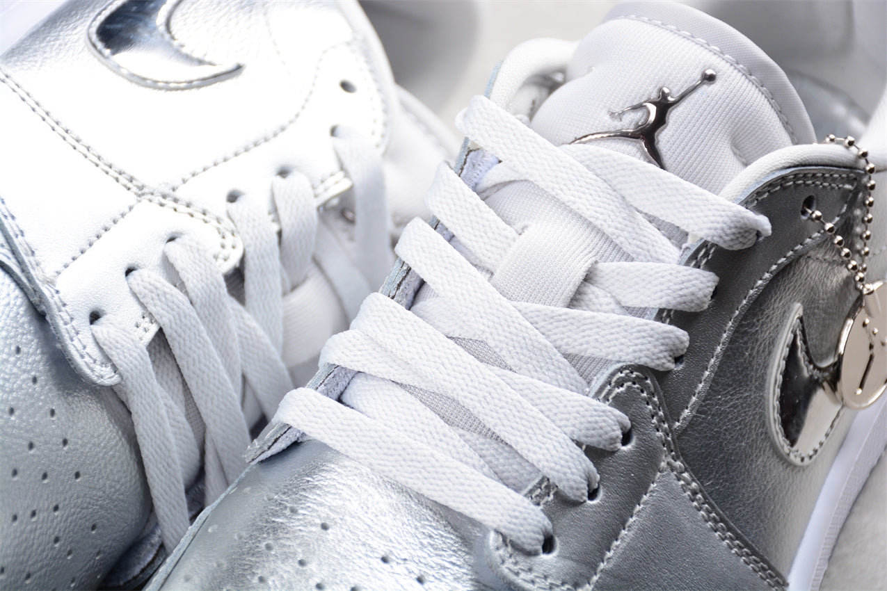Nike Air Jordan 1 Low G NRG Golf 'Gift Giving Silver' - Best Reps Website 2025