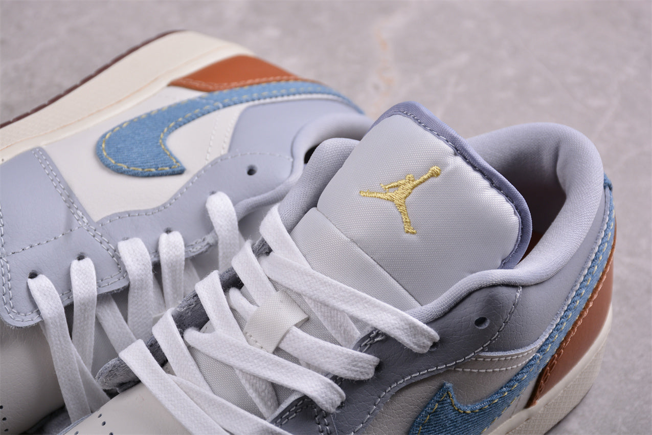Nike Air Jordan 1 Low GS 'Denim Armory Blue' - Best Reps Website 2025