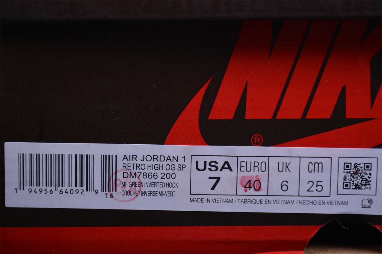 Travis Scott x Air Jordan 1 Low OG "Olive" - Best Reps Website 2025