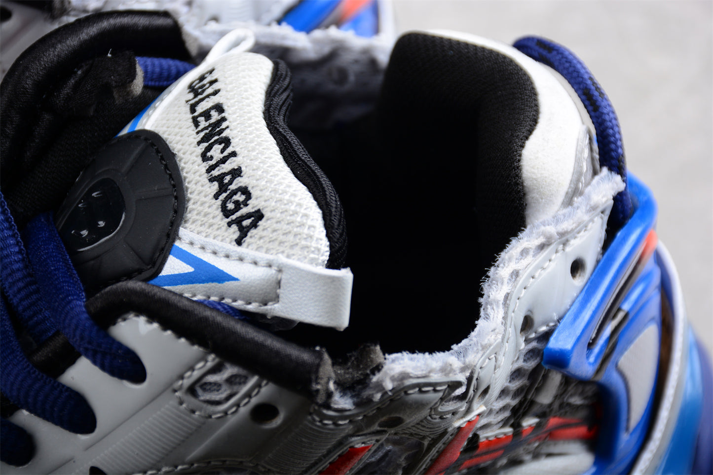 Balenciaga Runner 7.0 – Blue/Orange Graffiti - Best Reps Website 2025