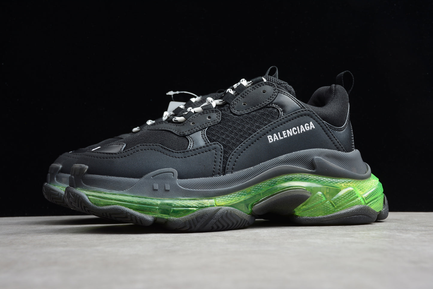 Balenciaga Wmns Triple S – Black Green - Best Reps Website 2025