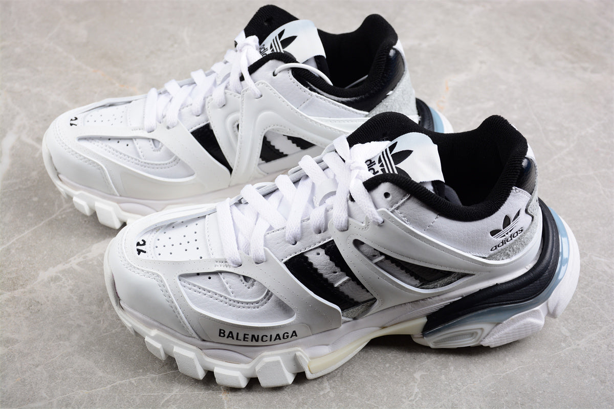 Balenciaga x Adidas Track Forum Sneakers – White - Best Reps Website 2025