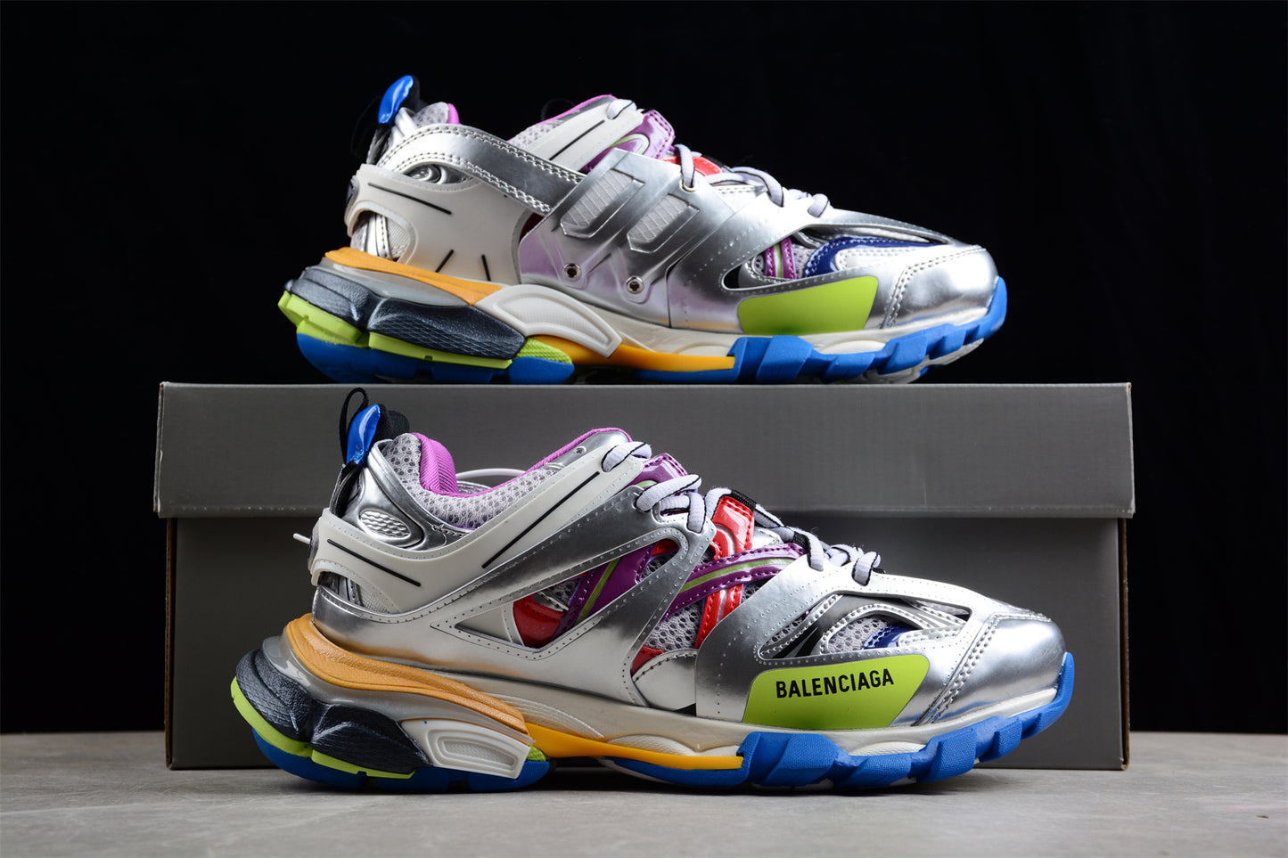 Balenciaga Track Sneaker – Metallic Multi - Best Reps Website 2025