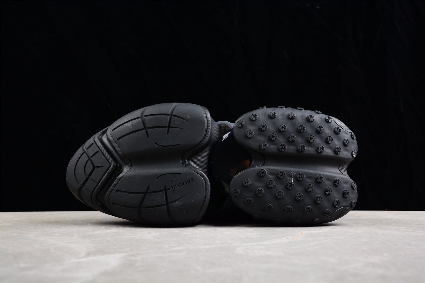 Balmain Unicorn Low-Top Sneakers in All Black – Neoprene & Leather - Best Reps Website 2025