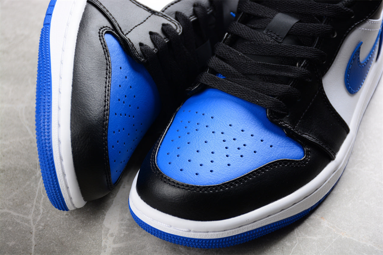 Nike Air Jordan 1 Low "White Royal Toe" Blue Black - Best Reps Website 2025