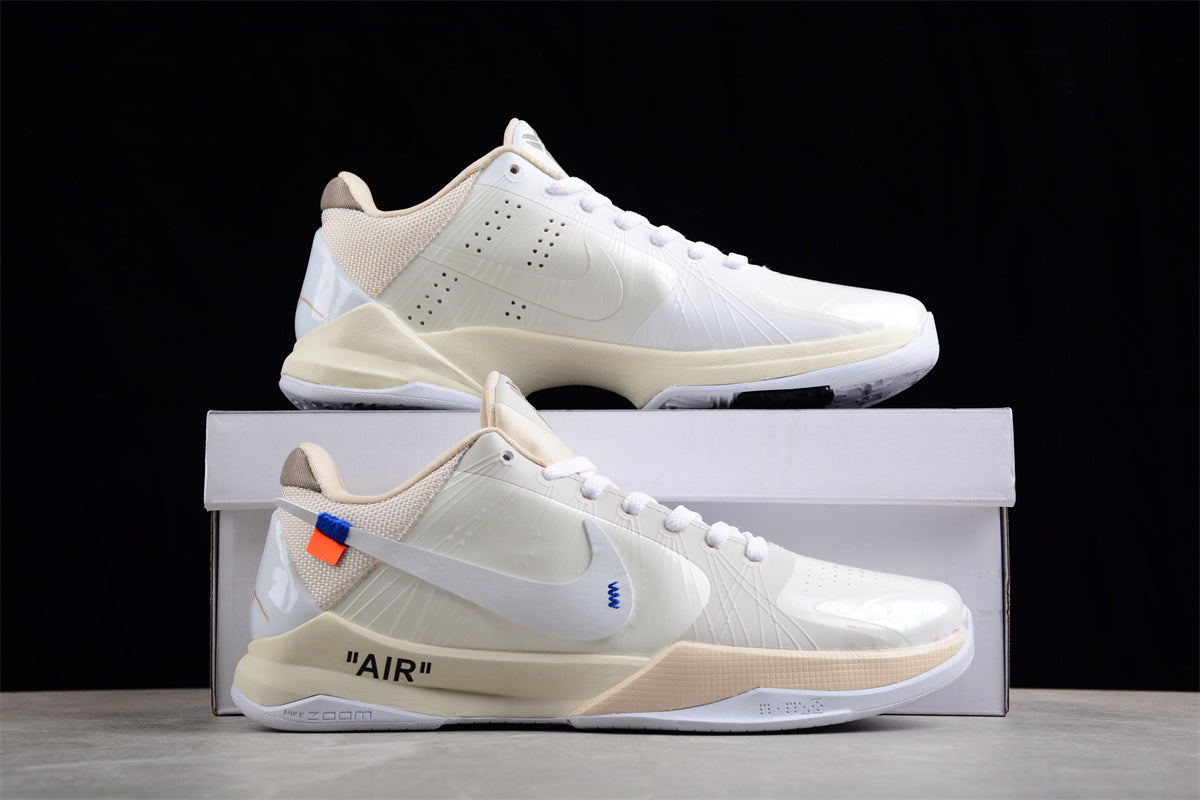 Off-White™ x Nike Zoom Kobe 5 “Sail” (Concept) - Best Reps Website 2025