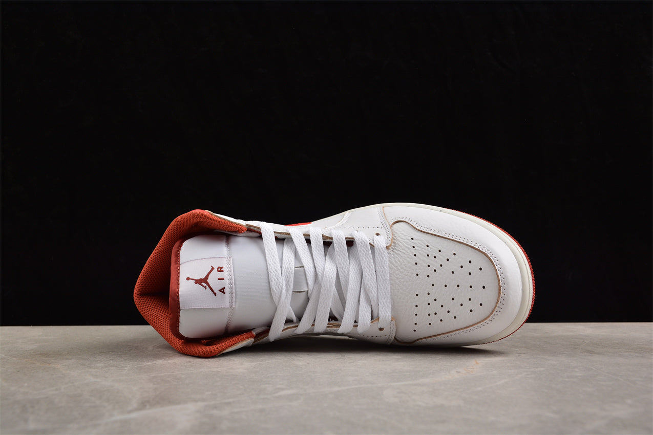 Nike Air Jordan 1 Mid "White Red Lobster" - Best Reps Website 2025