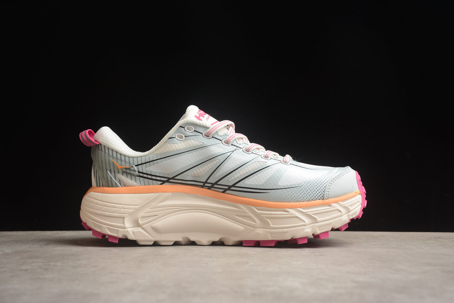 Hoka One One Mafate Speed 2 In Grey/Pink - Best Reps Website 2025