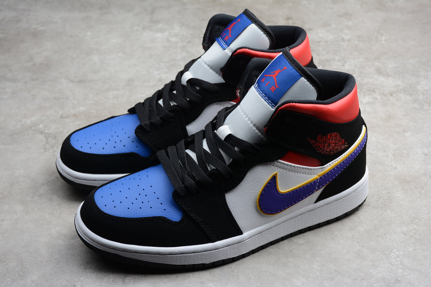 Nike Air Jordan 1 Mid "Lakers" - Best Reps Website 2025