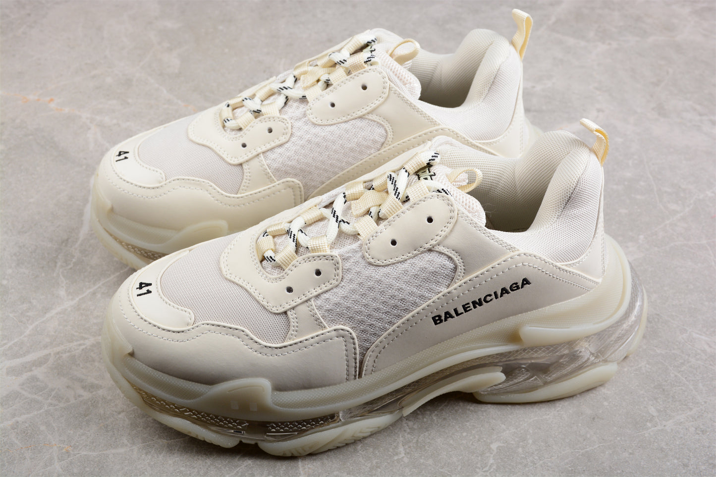 Balenciaga Triple S Clear Sole – White - Best Reps Website 2025