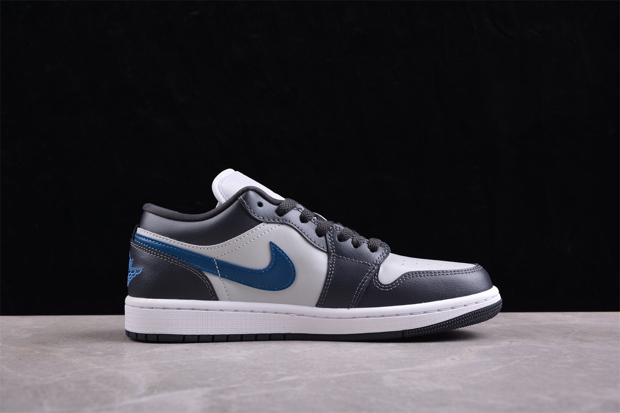 Air Jordan 1 Low 'Anthracite Industrial Blue' - Best Reps Website 2025