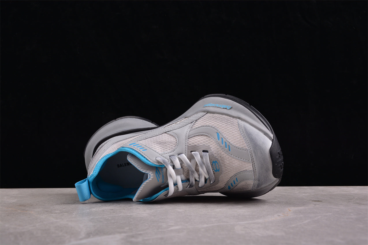 Balenciaga Circuit Sneakers – Beige/Blue - Best Reps Website 2025