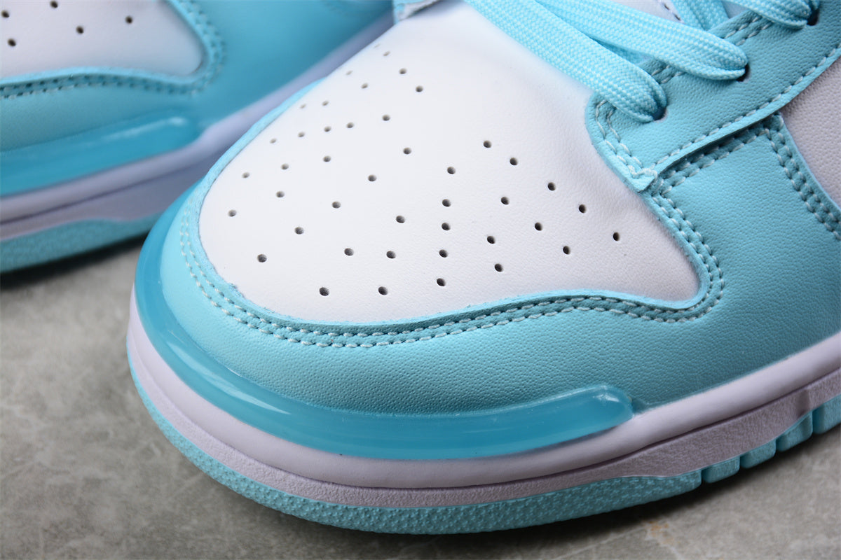 Nike SB Dunk Low White & Glacier Blue