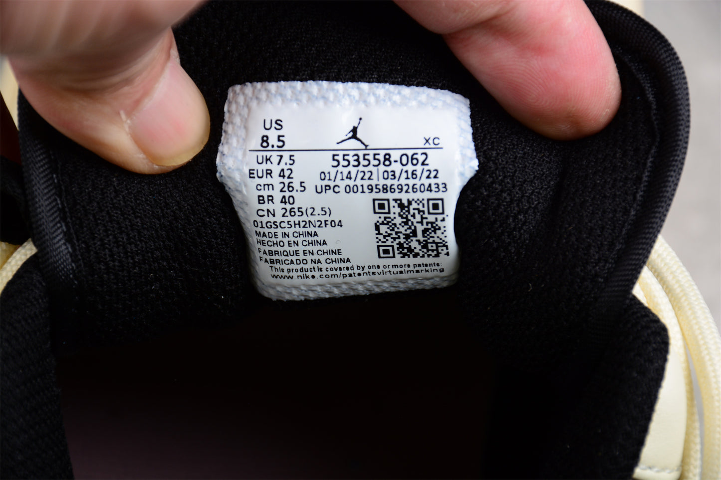 Air Jordan 1 Low Custom 553558-062 - Best Reps Website 2025