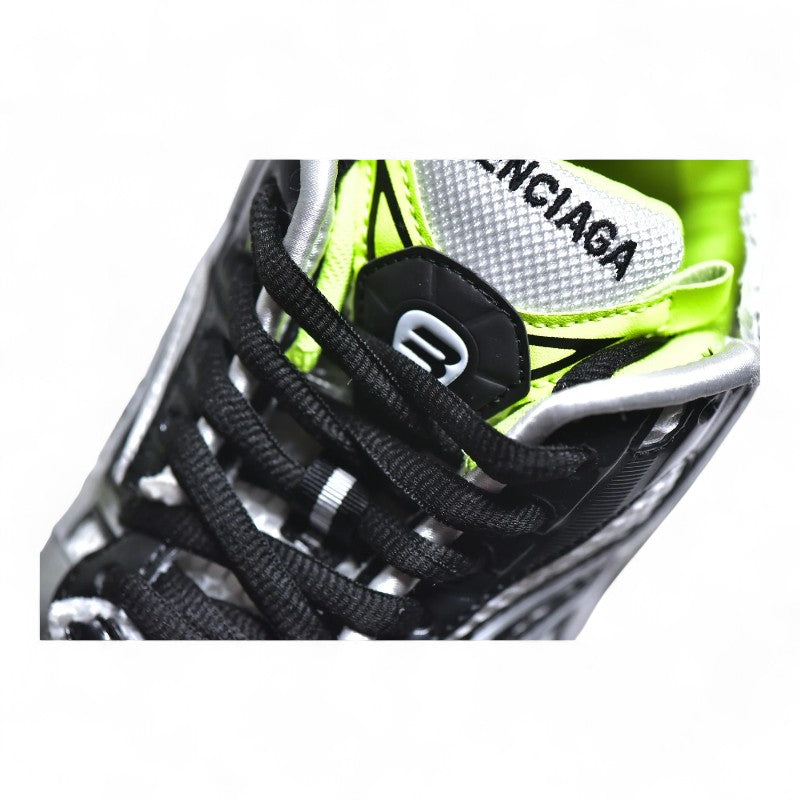 Balenciaga Runner Sneakers Black/Neon Yellow
