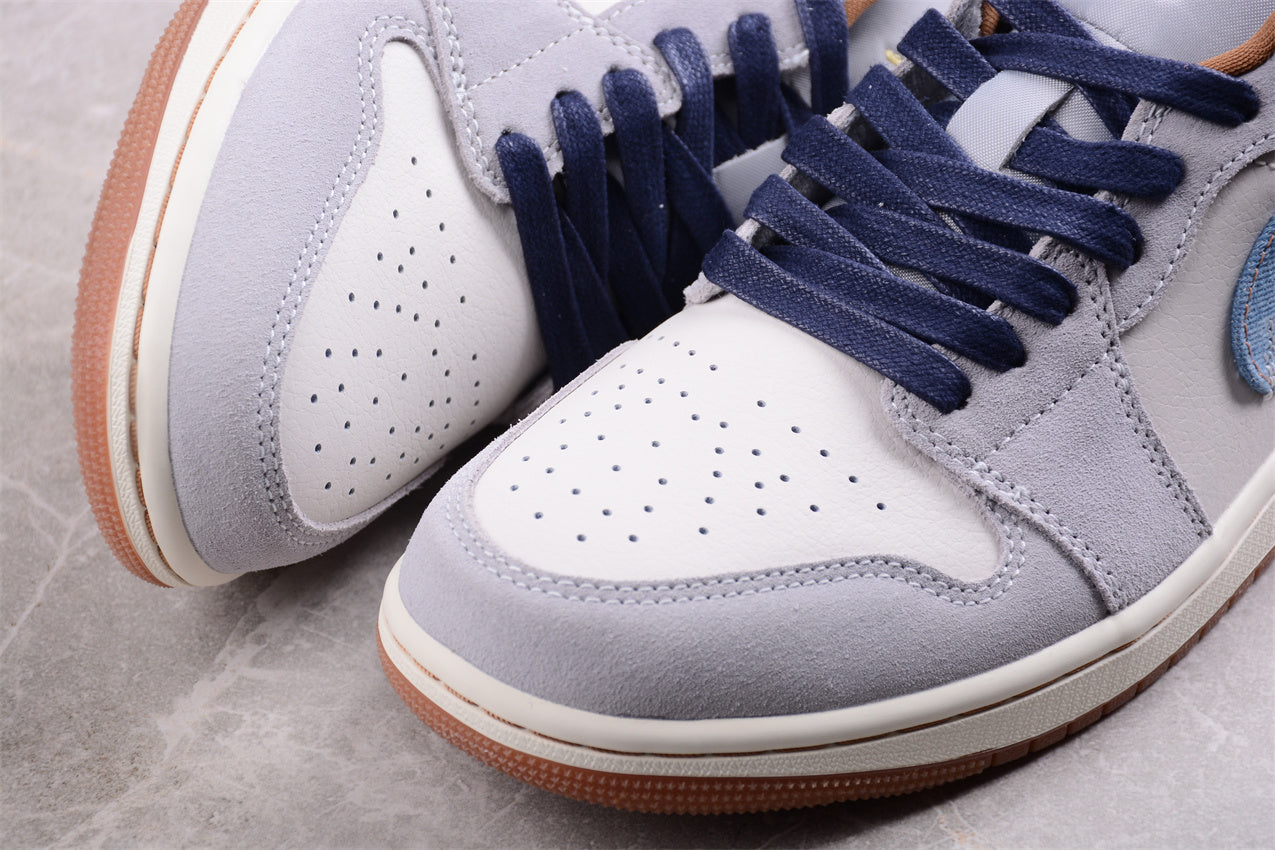 Air Jordan 1 Low SE 'Repaired Denim Swoosh' - Best Reps Website 2025