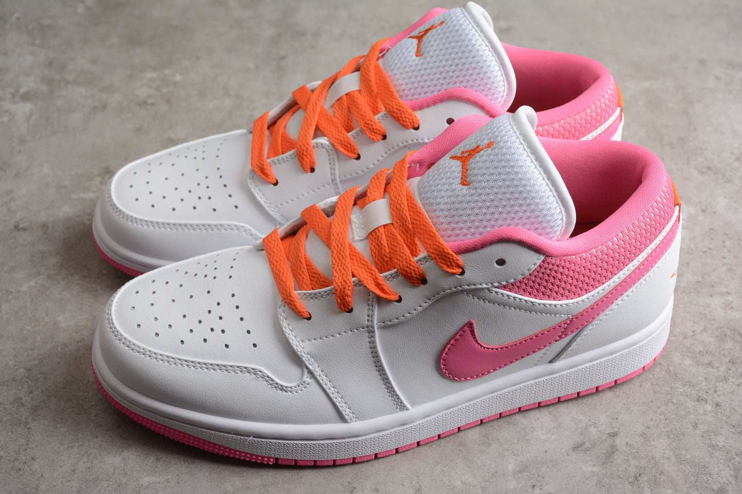 Nike Air Jordan 1 Low GS ‘Pinksicle/Safety Orange’ DR9498-168 - Best Reps Website 2025