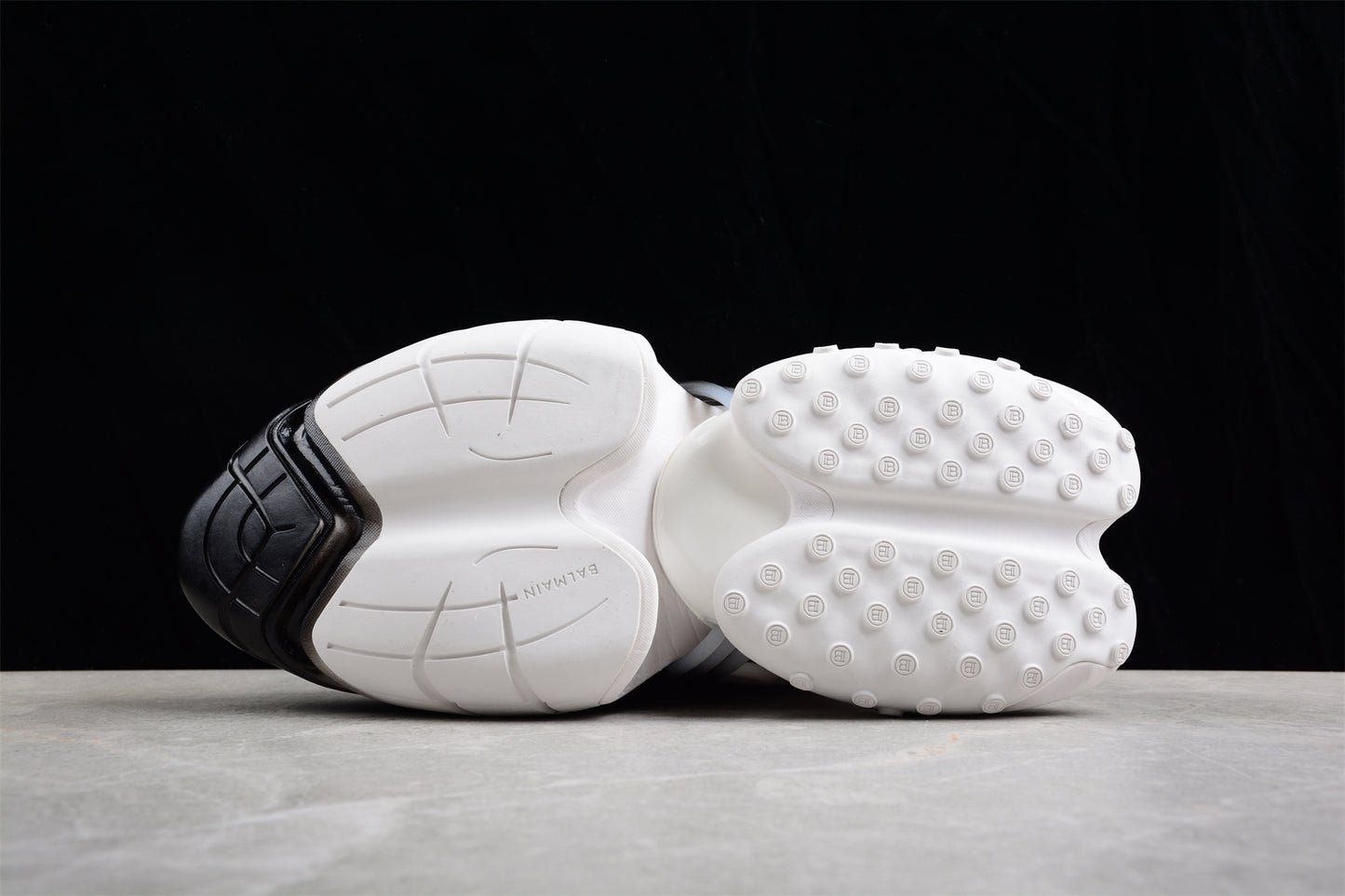 Balmain Unicorn Sneakers in White Gradient – Neoprene & Leather - Best Reps Website 2025