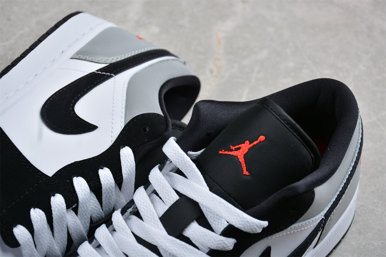Jordan 1 Low SE "White Fire Red Black Matte Silver" - Best Reps Website 2025