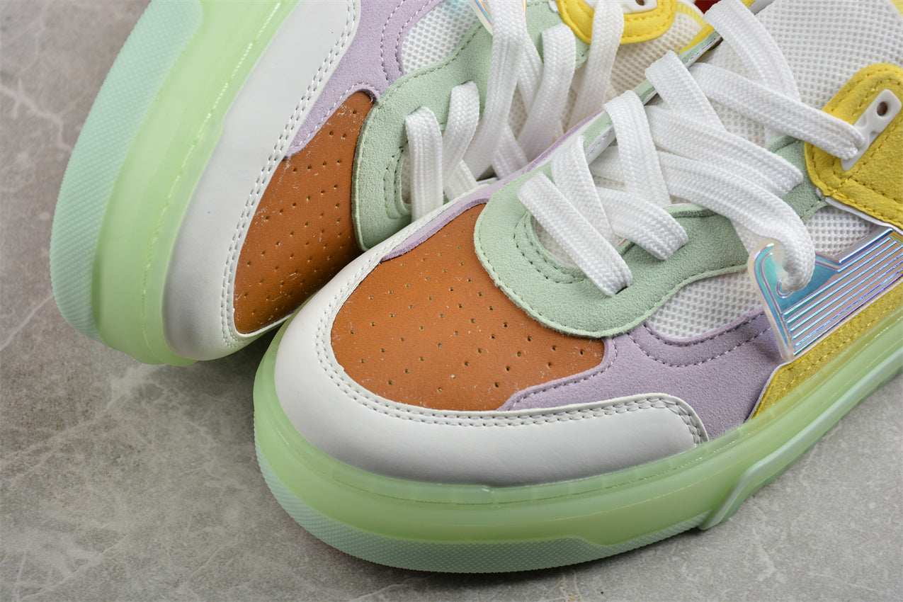 Christian Louboutin Astroloubi Lace-Up Sneakers in Purple