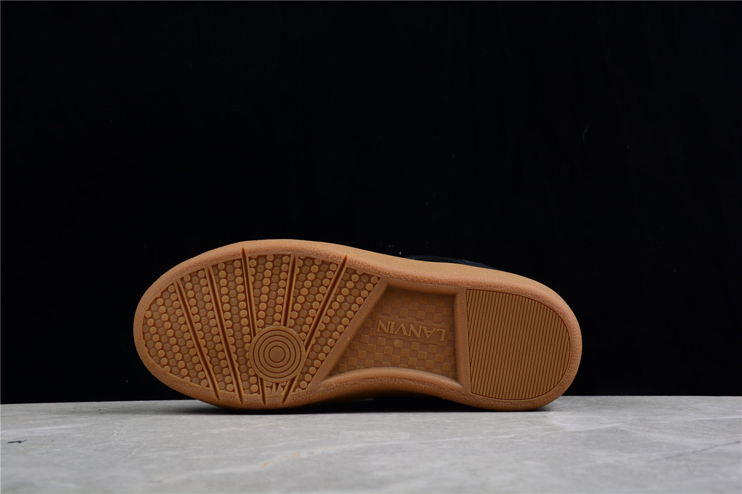 Lanvin Leather Curb 'Black Brown' - Best Reps Website 2025