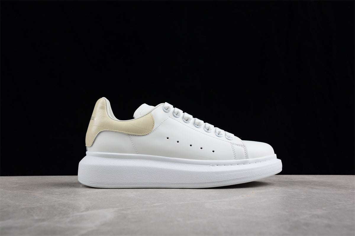 Alexander McQueen Oversized Sneaker in White/Beige - Best Reps Website 2025