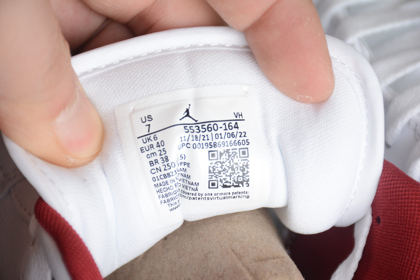 Jordan 1 Low White Gym Red Black (GS) - Best Reps Website 2025