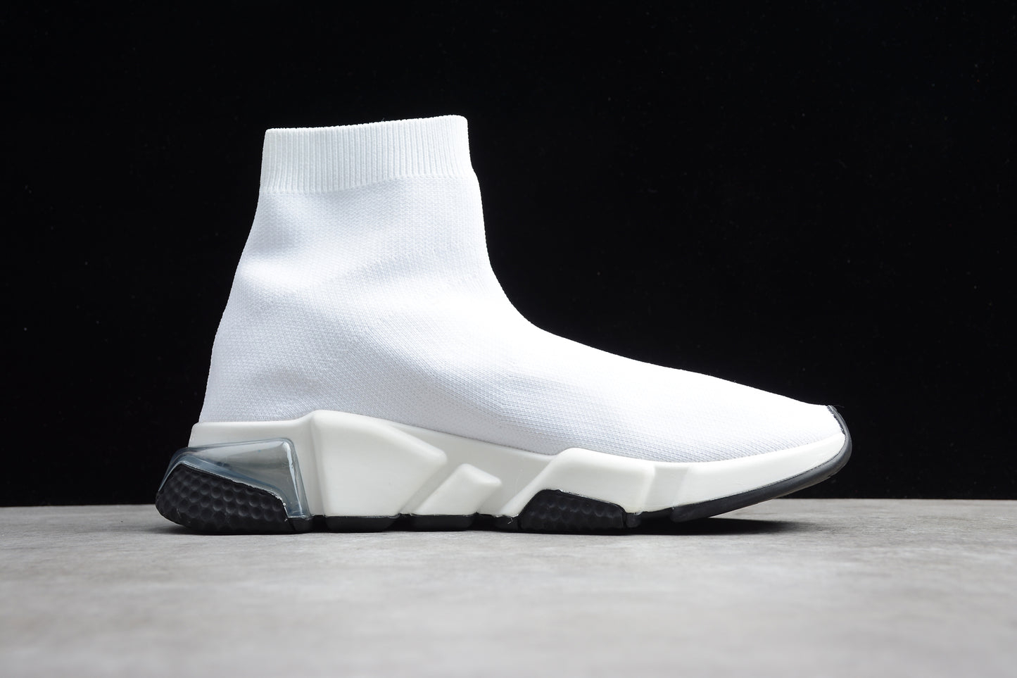 Balenciaga Off White Knit Fabric Speed Trainer Sneakers - Best Reps Website 2025