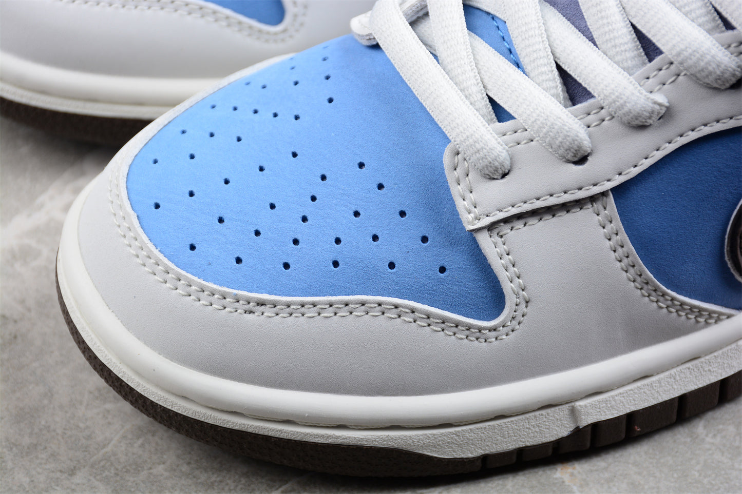 Custom Nike Dunk Low "Argentina White Blue" - Best Reps Website 2025