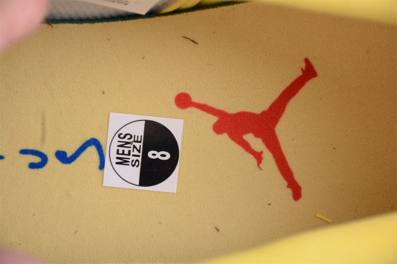 Nike Travis Scott x Air Jordan 1 Low "Canary Yellow" - Best Reps Website 2025