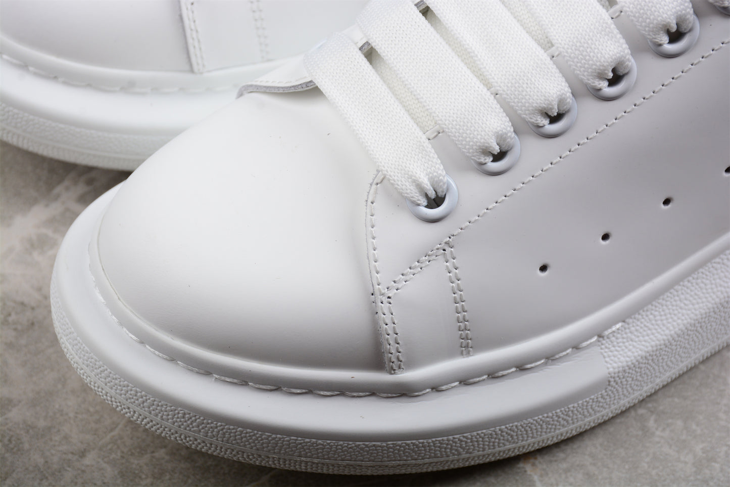 Alexander McQueen Oversized Sneaker 'White Electric Blue' - Best Reps Website 2025